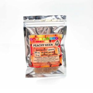 Peachy Keen 10 Pack — 50mg Delta 9 THC + 50mg CBD