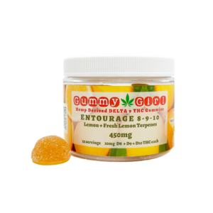 Lemon Entourage 15 Pack — 450mg D8, D9, + D10 THC