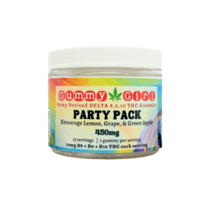Party Pack Entourage 15 Pack — 450mg D8, D9, + D10 THC
