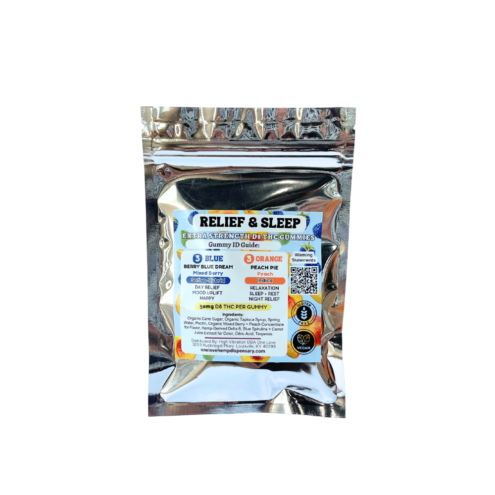 Gummy Girl Relief & Sleep Combo 6 Pack — 300mg Delta 8 THC - Image 2