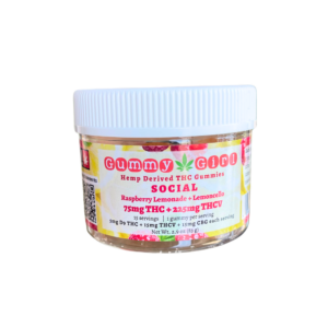 Gummy Girl Social 20mg D9+THCV Sativa
